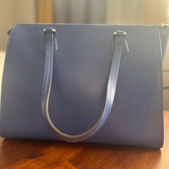 Ralph Lauren Leather Satchel Handbag - NWT - Picture 2 of 6